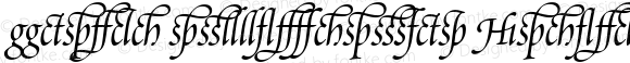 Poetica SuppLigatures Italic