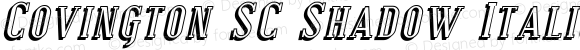 Covington SC Shadow Italic