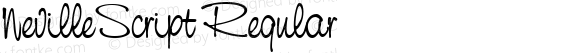 NevilleScript Regular