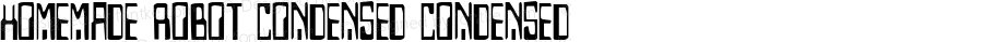Homemade Robot Condensed Condensed