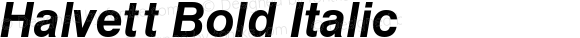 Halvett Bold Italic The IMSI MasterFonts Collection, tm 1995, 1996 IMSI (International Microcomputer Software Inc.)