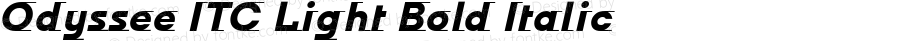 Odyssee ITC Bold Italic