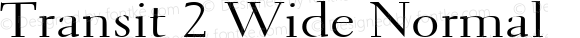 Transit 2 Wide Normal