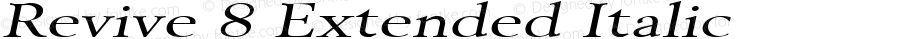 Revive 8 Extended Italic