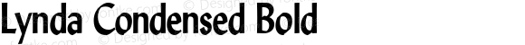 Lynda Condensed Bold 1.0 Wed Jul 28 13:01:13 1993
