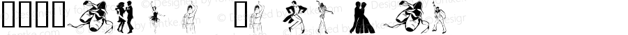 WM-Dance Regular Macromedia Fontographer 4.1 2/25/2002