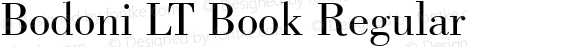 Bodoni LT Book