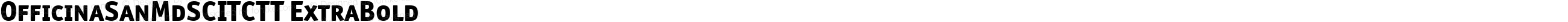 OfficinaSanMdSCITCTT ExtraBold
