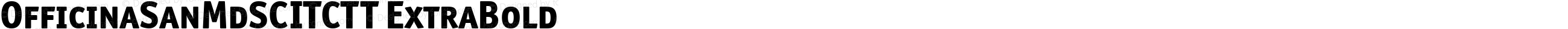 OfficinaSanMdSCITCTT ExtraBold