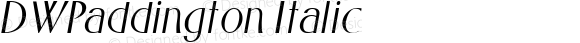 DWPaddington Italic