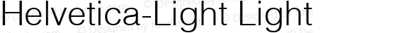 Helvetica-Light Light