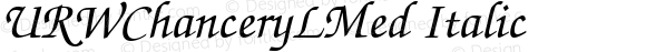 URWChanceryLMed Italic