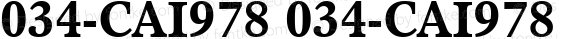 034-CAI978 034-CAI978 Version 1.00 December 7, 1998, initial release