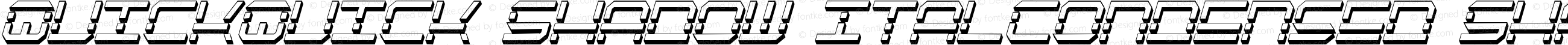QuickQuick Shadow ItalCondensed Shadow ItalCondensed