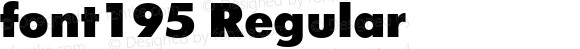 font195 Regular