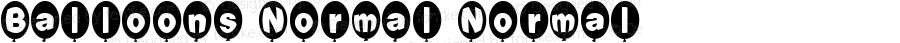 Balloons Normal Normal 1.0 Fri Sep 03 16:25:27 1993