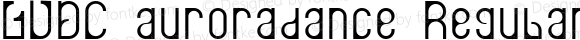 LVDC auroradance Regular Macromedia Fontographer 4.1J 04.1.22