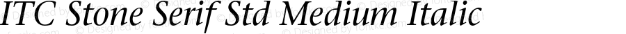 StoneSerifStd-MediumItalic