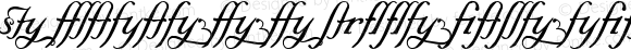 ElegeionScriptLigatures