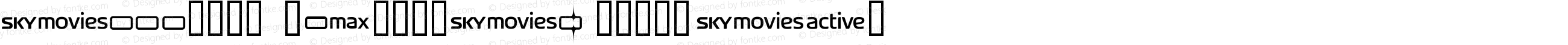 SKYfontmovies Regular