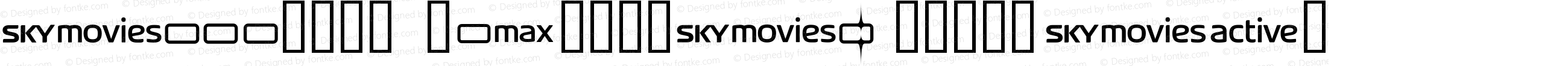 SKYfontmovies Regular