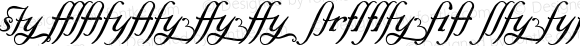 Elegeion Script Ligatures