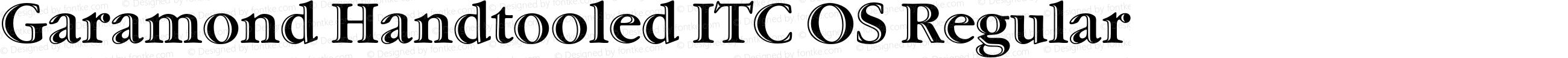 Garamond Handtooled ITC OS Regular