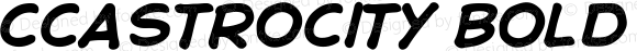CCAstroCity Bold Italic