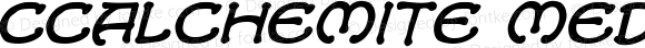CCAlchemite Medium Italic