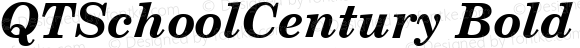 QTSchoolCentury Bold Italic