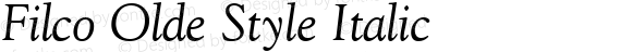 Filco Olde Style Italic