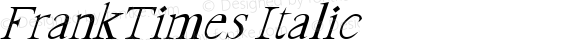 FrankTimes Italic