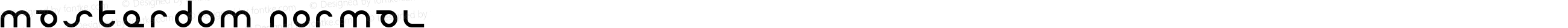 Masterdom Normal