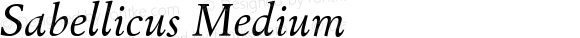 Sabellicus-Italic