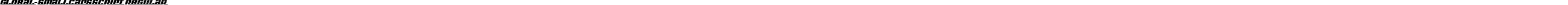 Global-SmallCapsScript Regular
