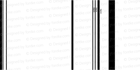 IDAutomation SUni XXL Regular Universal Barcode Font 5.1 2005