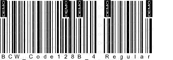 BCW_Code128B_4 Regular