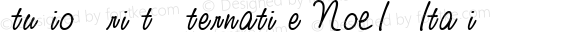 Studio Script Alternative No2 ITC Italic Version 001.005