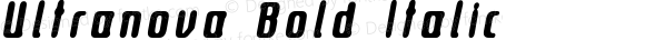 Ultranova Bold Italic