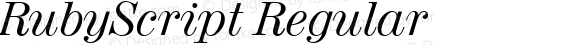 RubyScript Regular
