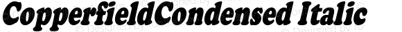 CopperfieldCondensed Italic