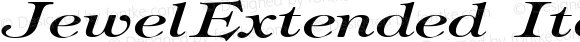 JewelExtended Italic