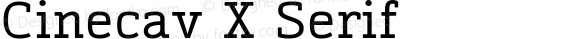 Cinecav X Serif