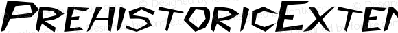 PrehistoricExtended Italic