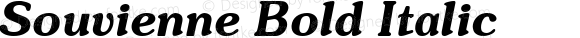Souvienne Bold Italic