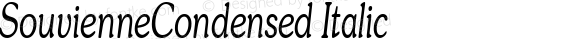 SouvienneCondensed Italic