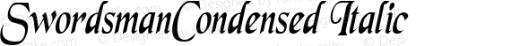 SwordsmanCondensed Italic