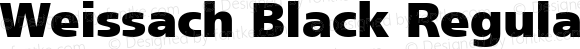 Weissach Black Regular