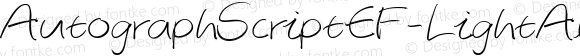 AutographScriptEF-LightAlt Regular Converted from e:\_downl~1\fonts\_\AUDA61~1.TF1 by ALLTYPE