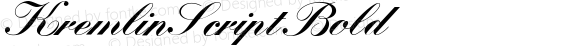 KremlinScript Bold